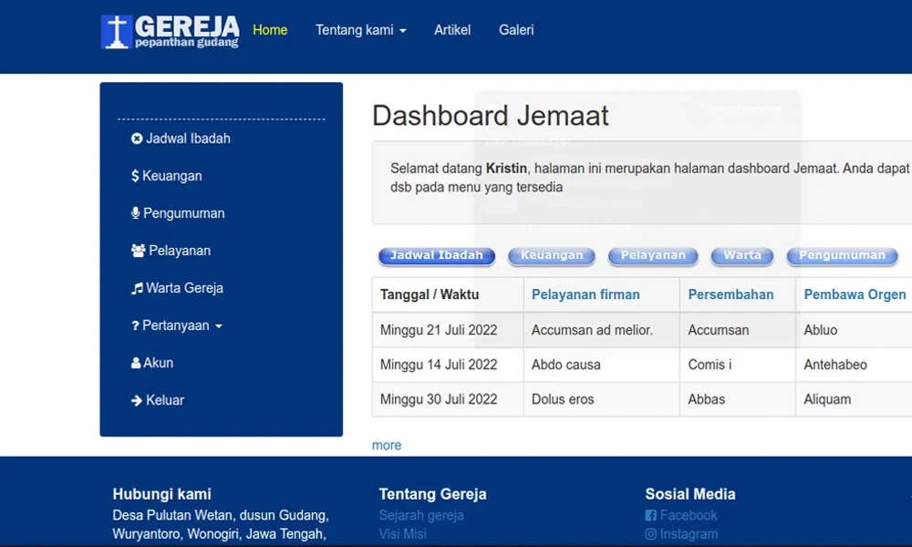 Preview Aplikasi Sigra