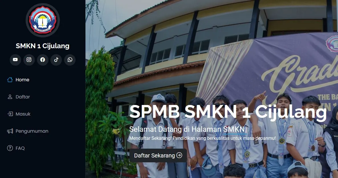 Preview Aplikasi SPMB